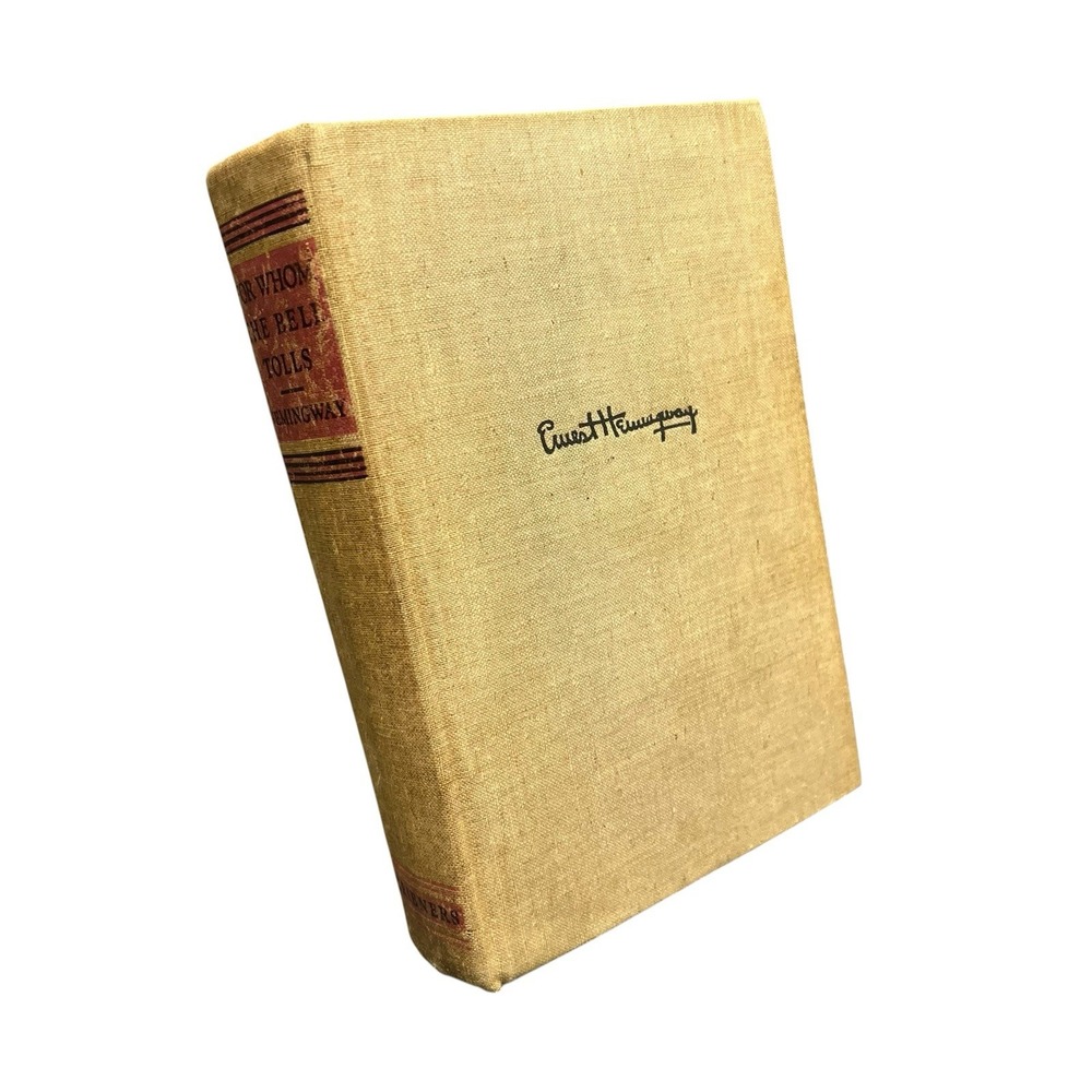 1940 1st Printing "A" First Edition For Whom The Bell Tolls by ERNEST HEMINGWAY